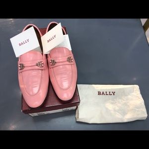 Bally Dealla pink calf loafer